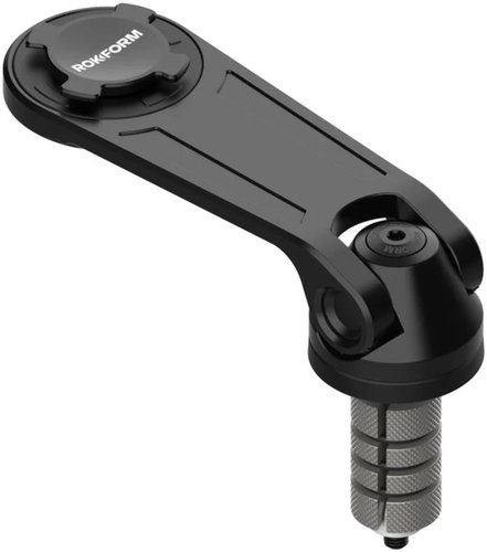 Rokform Aluminium Holder for Motorcycle, (Handlebars Mounting) Black - Phone holder - Main image