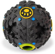 Surtep Plastový míček ChewFood Černý vel. 10cm - Dog Toy