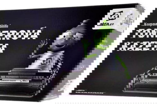 Alza for HP CE410X black - Compatible Toner Cartridge - Main image