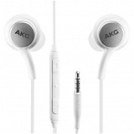 Samsung Stereo HF AKG 3,5 mm, vezérlővel, Fehér (OOB Bulk) - Fej-/fülhallgató
