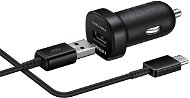 Samsung EP-LN930C fekete + USB Type C kábel - Autós töltő