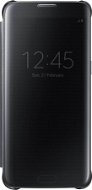 Samsung EF-ZG935C Clear View na Galaxy S7 edge čierne - Puzdro na mobil