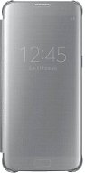 Samsung EF-ZG935C Clear View Cover for Galaxy S7 edge (SM-G935) silver - Phone Case