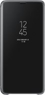 Samsung Galaxy S9+ Clear View Standing Cover - Fekete - Mobiltelefon tok