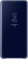 Samsung Galaxy S9+ Clear View Standing Cover - kék - Mobiltelefon tok