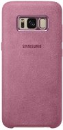 Samsung EF-XG950A Alcantara Schutzhülle für Galaxy S8 pink - Schutzabdeckung