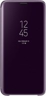 Samsung Galaxy S9 Clear View Standing Cover - Lila - Mobiltelefon tok