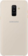 Samsung Galaxy A6 + Dual-Layer-Abdeckung Gold - Handyhülle