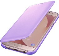 Samsung Galaxy J6 Wallet Cover levanduľové - Puzdro na mobil