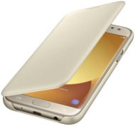 Samsung Galaxy J6 Wallet Cover arany - Mobiltelefon tok
