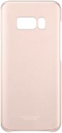 Samsung EF-QG955C Clear Protective Cover pro Galaxy S8+ pink - Phone Cover