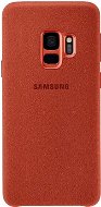 Samsung Galaxy S9 Alcantara Cover červený - Kryt na mobil