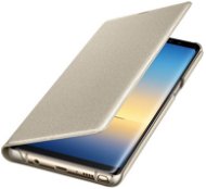 Samsung EF-NN950P LED View Galaxy Note 8 készülékre, arany - Mobiltelefon tok