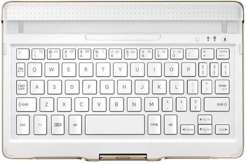  Samsung EJ-CT700U Dazzling White  - Tablet Case With Keyboard - Main image