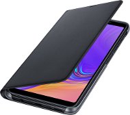 Samsung Galaxy A7 2018 Flip Wallet Cover Black - Puzdro na mobil