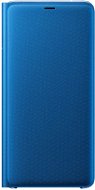 Samsung A9 Flip Wallet Cover Blue - Phone Case