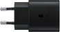 Samsung Ladegerät mit Unterstützung für schnelles Laden (25W) mit Kabel schwarz - Netzladegerät