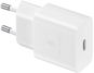 Samsung Charging Adapter with USB-C Port (15W) White - AC Adapter