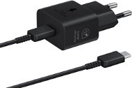 AC Adapter Samsung nabíjecí adaptér USB-C (25W) černý s kabelem v balení - Nabíječka do sítě