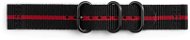 Samsung Gear Sport Studio Premium Nato Strap Black/Red - Watch Strap