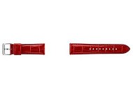 Samsung Alligator Grain Leather Band Gear S3 ET-YSA76M for Gear S3 Orange Red - Watch Strap