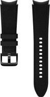 Samsung Hybrid Leather Strap (size M/L) Black - Watch Strap