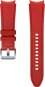 Samsung Hybrid Leather Strap (size M/L) Red - Watch Strap