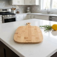 Bamboo kitchen cutting board 38×23Cm Kinghoff Kh-1564 - Cutting Board