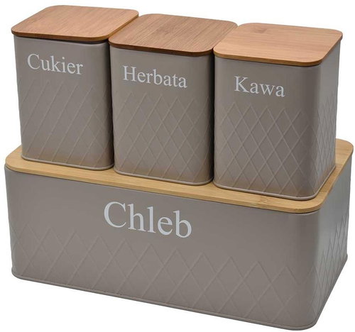 Chlebník se sadou kuchyňských nádob 2722 - Breadbox - Main image