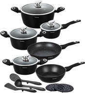 Set of 15 pieces Granite pots Kb-7322 - Cookware Set