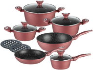 Sada 12 kusů Žulové hrnce Kb-7423 - Kitchenware Set