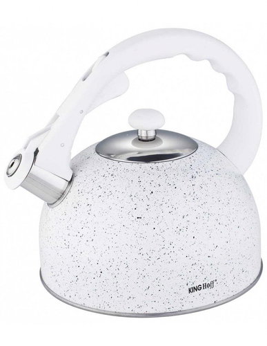 Electric kettle with whistle 2,6 l Kh-1407 Marble - Hot Water Kettle - Main image