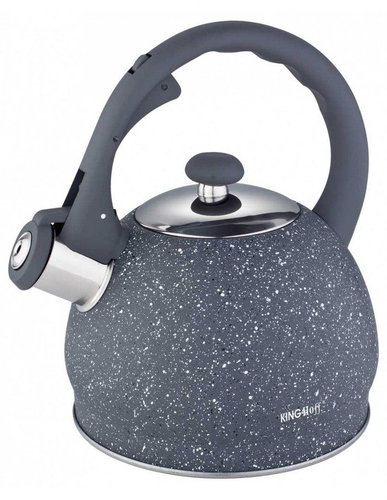 Electric kettle with whistle 2 l Kh-1405 Marble - Hot Water Kettle - Main image