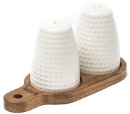 Set of salt and pepper shakers on board 73979 - Spice Container Set
