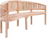 SHUMEE Lavice zahradní Banana, teak 310495  200cm - Zahradní lavice