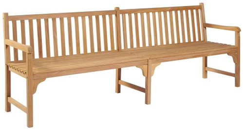 Zahradní lavice 228 cm masivní teakové dřevo, 316624 - Zahradní lavice - Main image