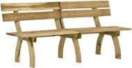 Zahradní lavice 220 cm impregnované borové dřevo, 318402 - Zahradní lavice