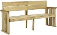 Zahradní lavice 172 cm impregnované borové dřevo, 318408 - Zahradní lavice