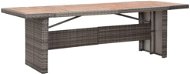 Zahradní stůl 240 × 90 × 74 cm polyratan a masivní akáciové dřevo, 310070 - Zahradní stůl