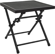 Skladací pletivový stôl 38 × 38 × 38 cm oceľ antracitový, 310157 - Záhradný stôl