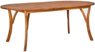 Zahradní stůl 201 × 100 × 75 cm masivní akáciové dřevo, 310624 - Zahradní stůl