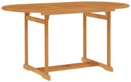 Záhradný stôl 150 × 90 × 75 cm masívne teakové drevo, 315102 - Záhradný stôl