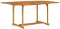 Záhradný stôl 150 × 90 × 75 cm masívne teakové drevo, 315103 - Záhradný stôl