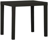 Záhradný stôl antracitový 79 × 65 × 72 cm plast, 315845 - Záhradný stôl