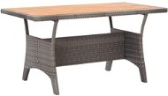 Zahradní stůl Zahradní stůl šedý 120 × 70 × 66 cm masivní akáciové dřevo, 316586 - Zahradní stůl