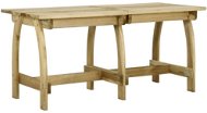 Zahradní stůl 160 × 74 × 75 cm impregnované borové dřevo, 318404 - Zahradní stůl