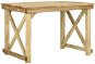 Zahradní stůl 110 × 79 × 75 cm impregnované borové dřevo, 318411 - Zahradní stůl