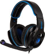Sades Hammer schwarz / blau - Gaming-Headset