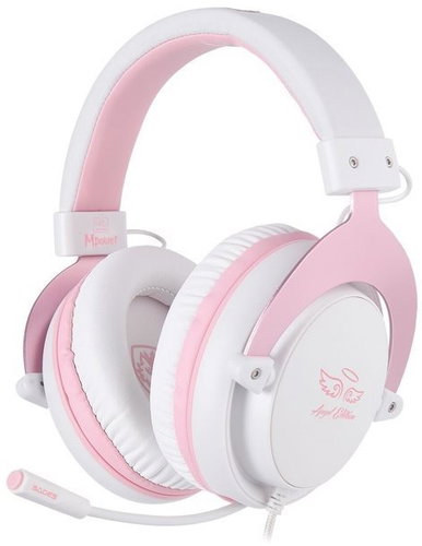 Sades Mpower Angel Edition (Pink) - Gaming Headphones - Main image