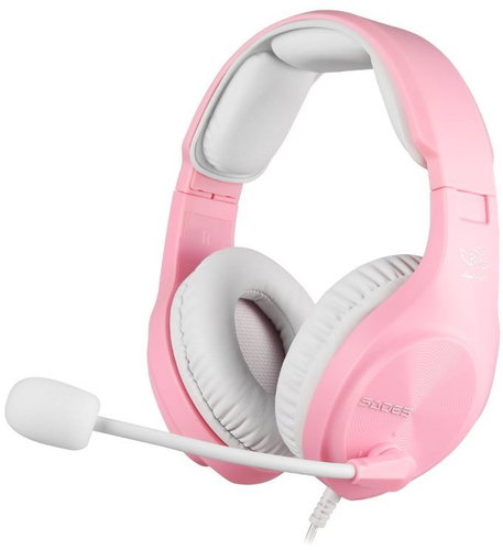 Sades A2, Pink - Gaming Headphones - Main image